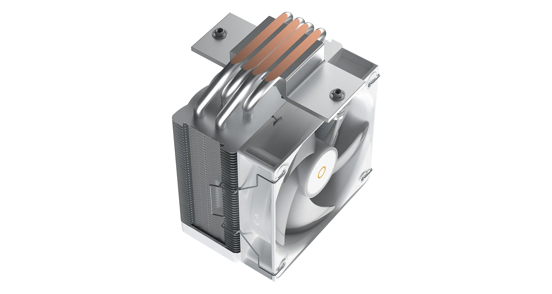 Вентилятор для процессора Ocypus Gamma A40 WH ARGB Digital TDP200W 1851/1700/1200/115X/AM5/AM4 Белый — фото 5