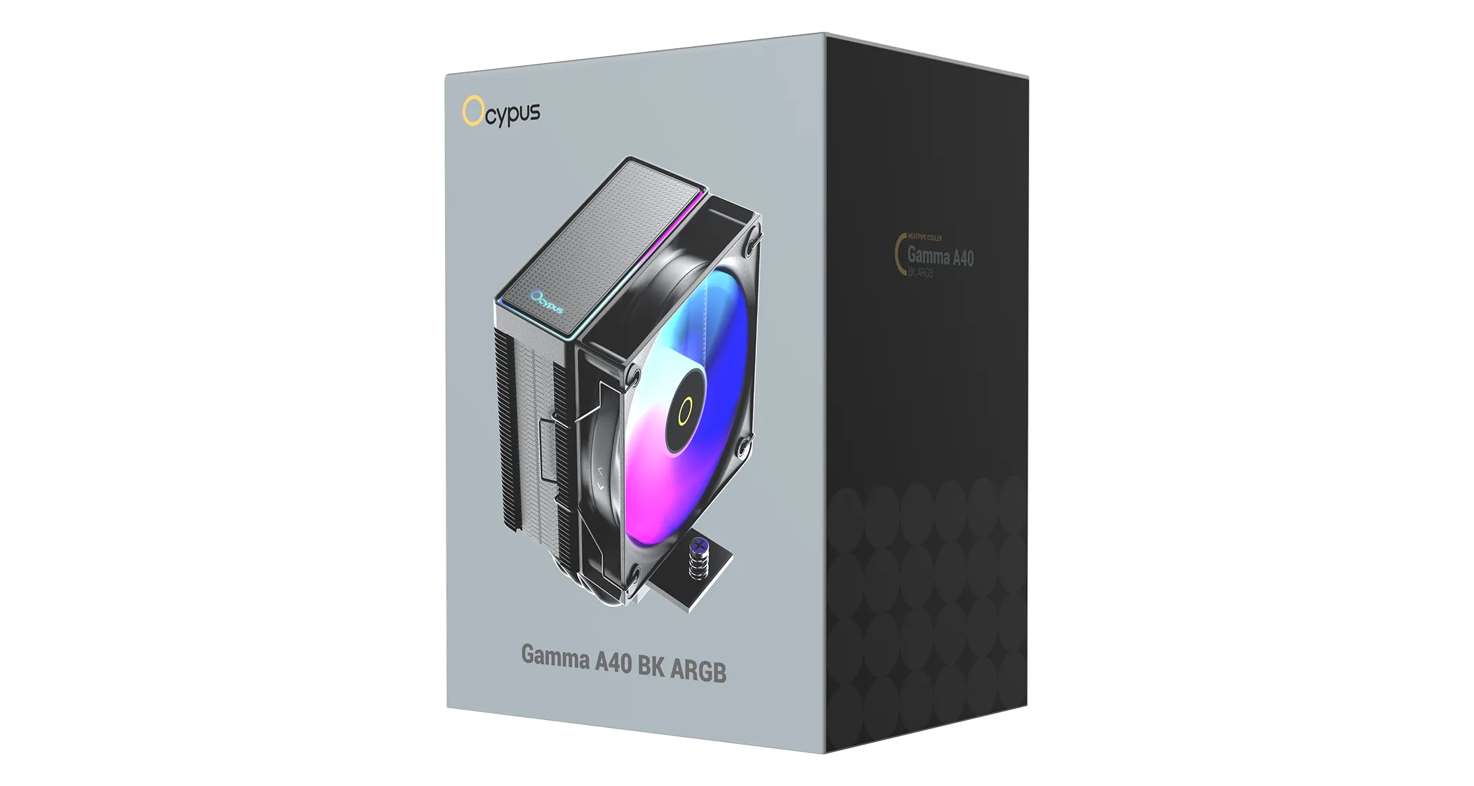 Вентилятор для процессора Ocypus Gamma A40 BK ARGB TDP 200W 1851/1700/1200/115X/AM5/AM4 Черный — фото 7