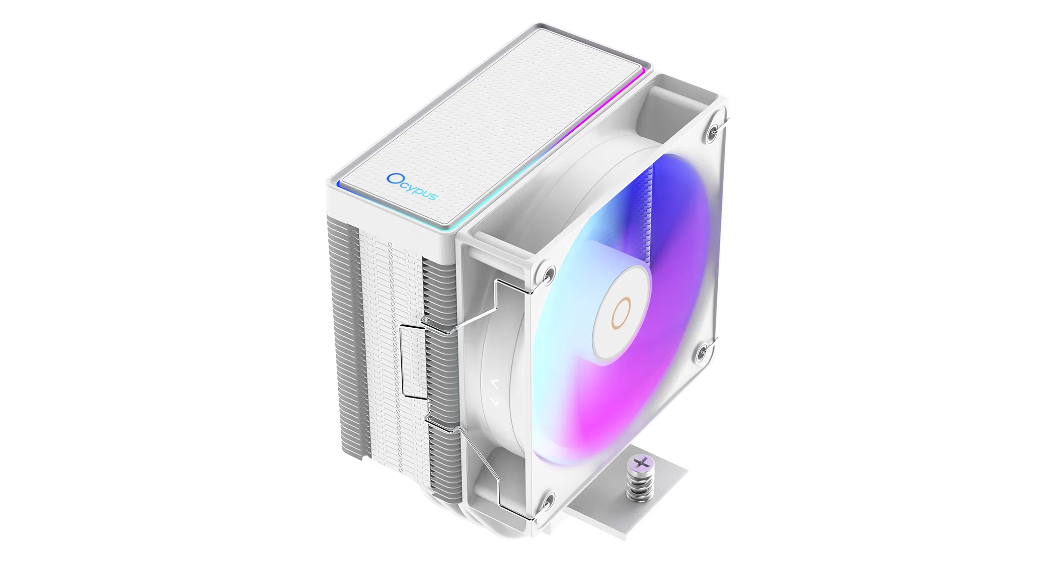 Вентилятор для процессора Ocypus Gamma A40 WH ARGB TDP 200W 1851/1700/1200/115X/AM5/AM4 Белый