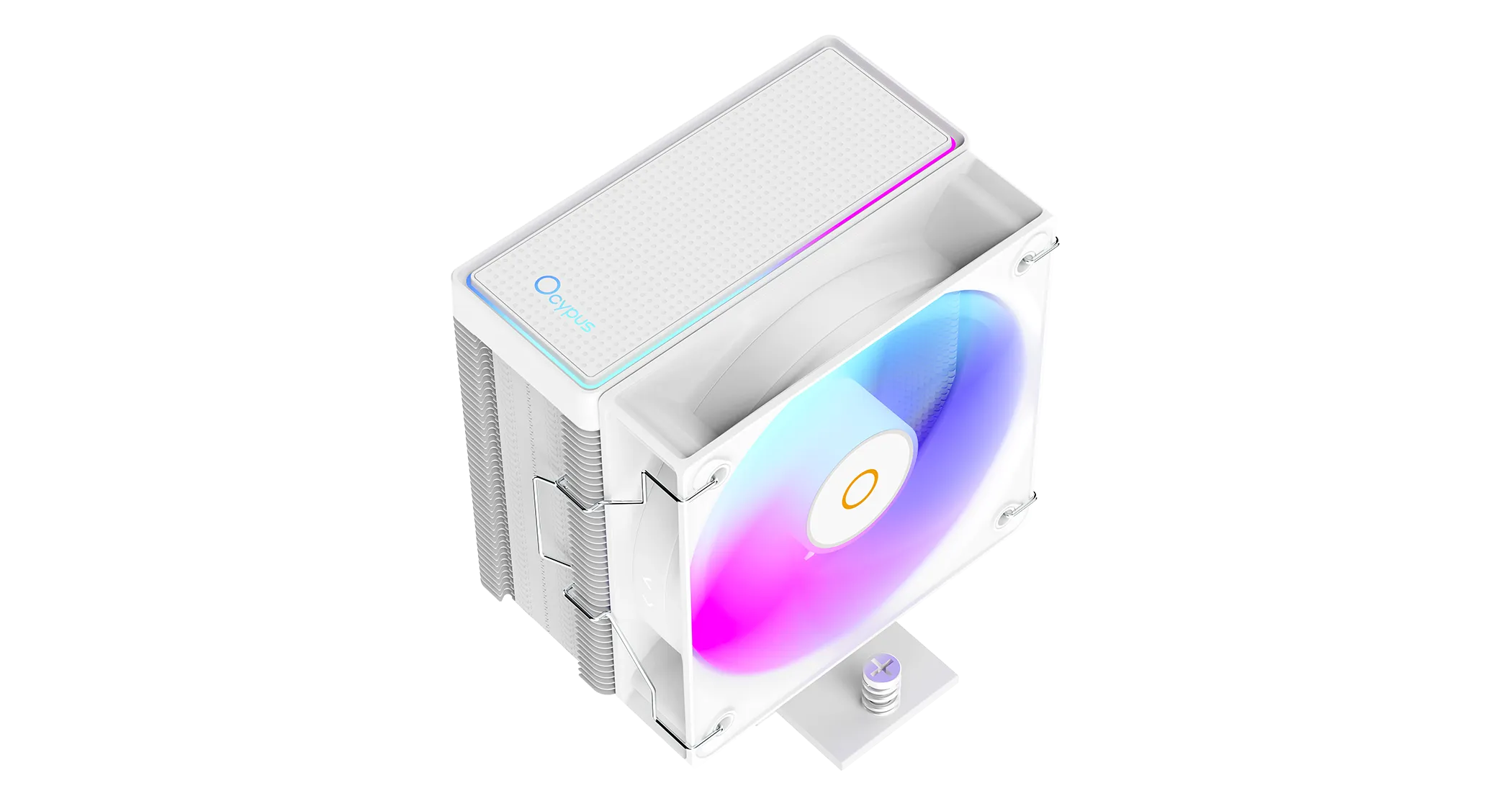 Вентилятор для процессора Ocypus Gamma A40 WH ARGB TDP 200W 1851/1700/1200/115X/AM5/AM4 Белый — фото 2