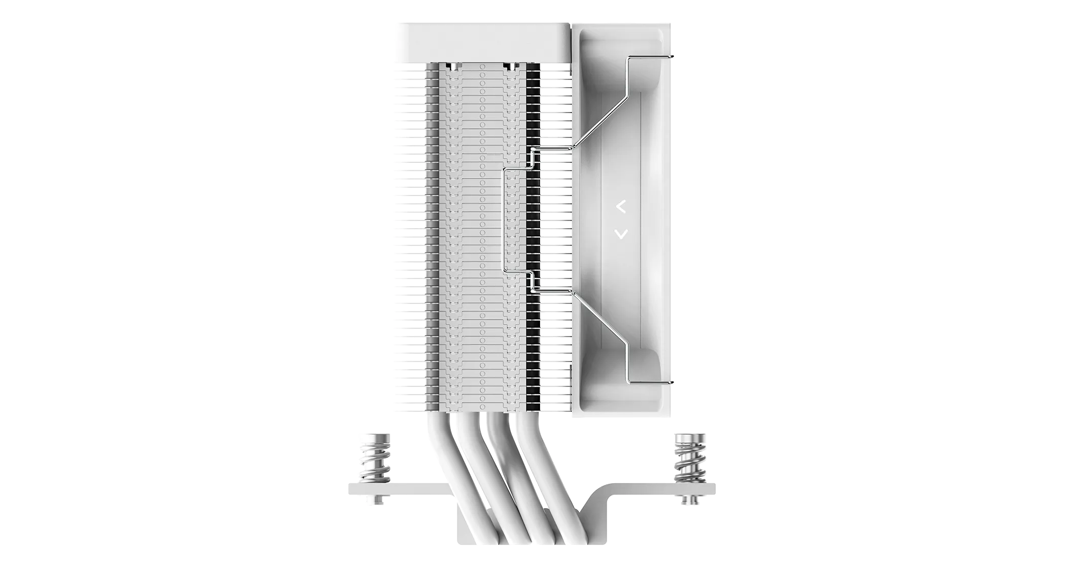 Вентилятор для процессора Ocypus Gamma A40 WH ARGB TDP 200W 1851/1700/1200/115X/AM5/AM4 Белый — фото 4