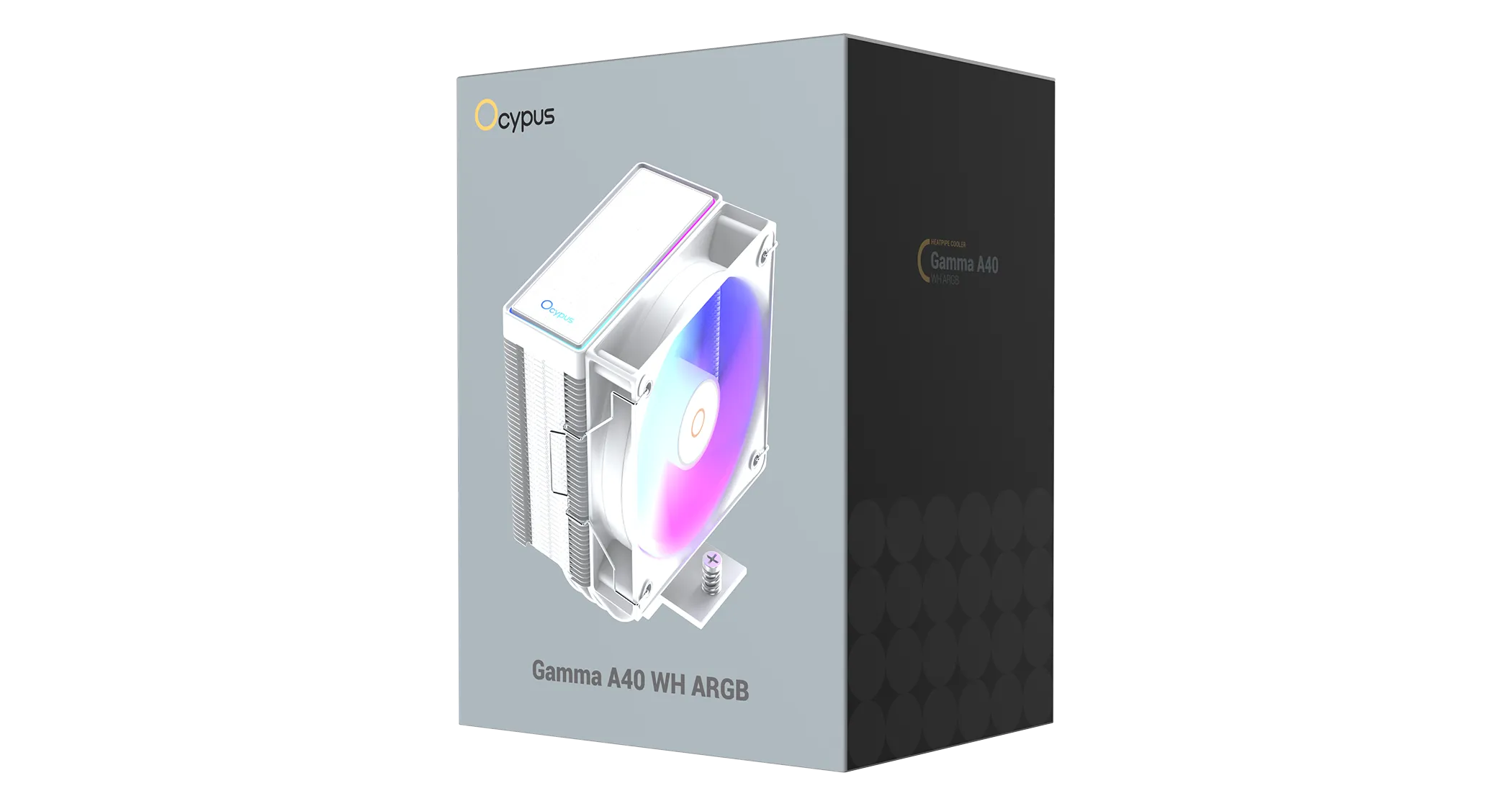 Вентилятор для процессора Ocypus Gamma A40 WH ARGB TDP 200W 1851/1700/1200/115X/AM5/AM4 Белый — фото 7