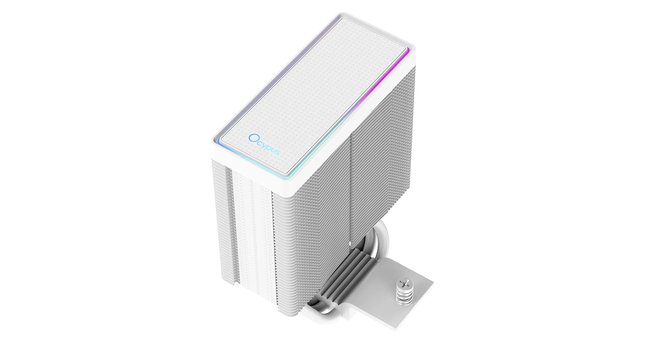 Вентилятор для процессора Ocypus Gamma A40 WH ARGB TDP 200W 1851/1700/1200/115X/AM5/AM4 Белый — фото 6