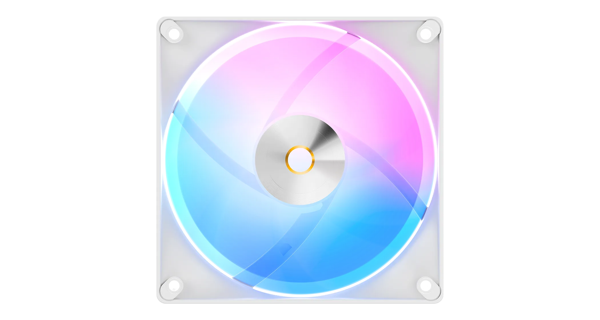 Вентилятор для корпуса Ocypus Delta F12 WH ARGB 3-IN-1 3x(120x120x25mm) 500-2000RPM 73CFM Белый — фото 3