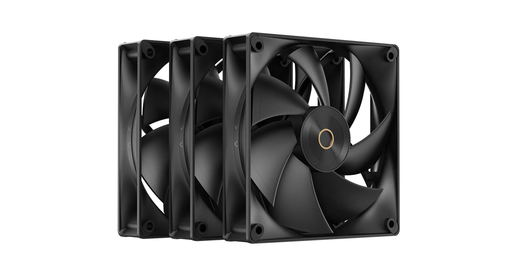 Вентилятор для корпуса Ocypus Delta F12 BK 3-IN-1 3x(120x120x25mm) 500-2000RPM 73CFM Черный