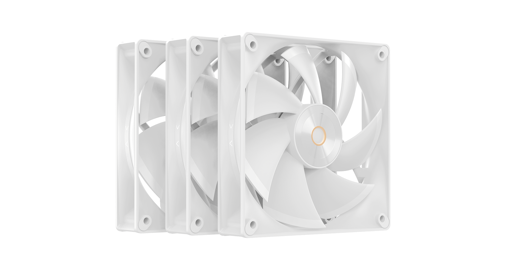 Вентилятор для корпуса Ocypus Delta F12 WH 3-IN-1 3x(120x120x25mm) 500-2000RPM 73CFM Белый