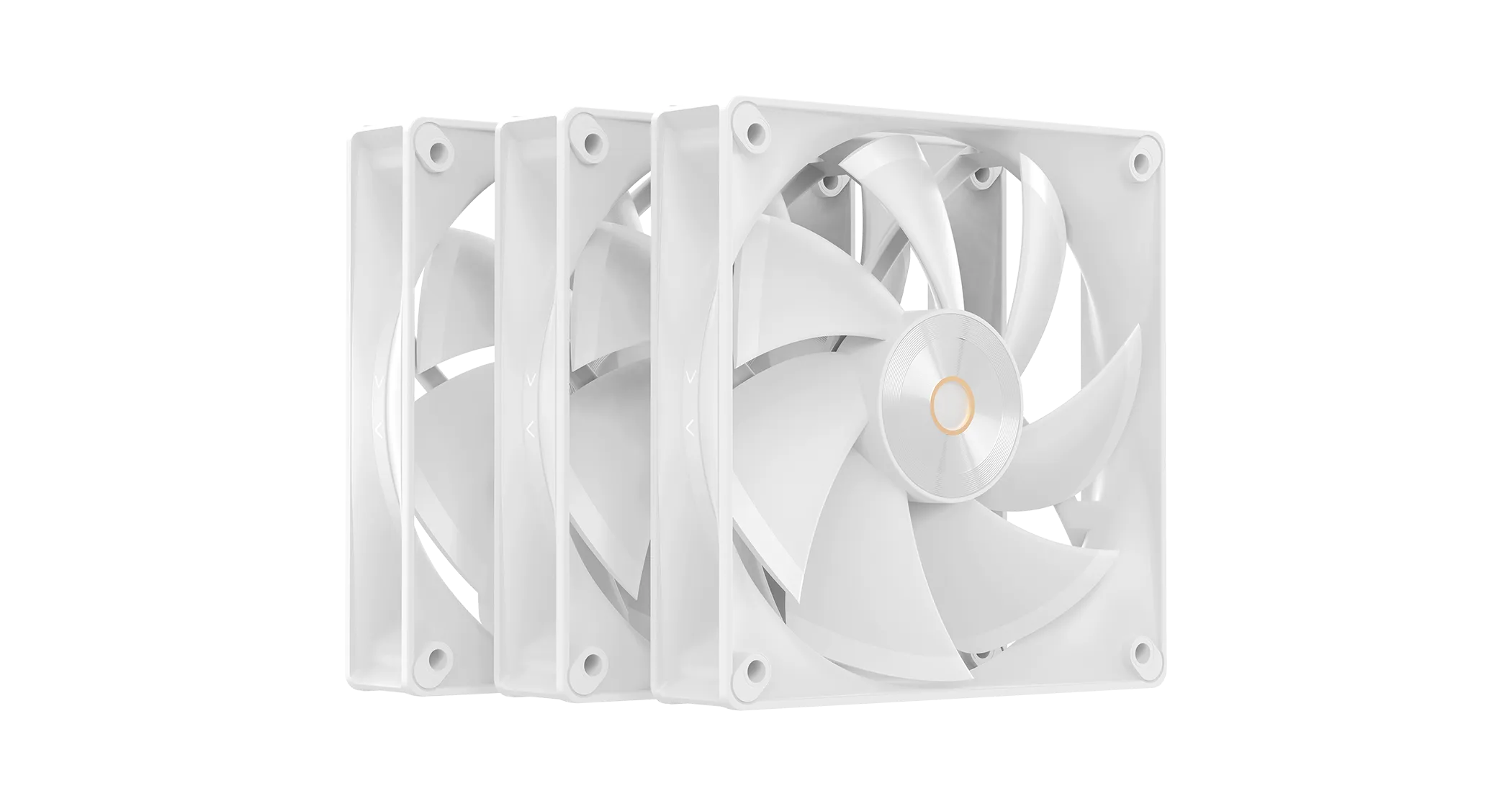 Вентилятор для корпуса Ocypus Delta F12 WH 3-IN-1 3x(120x120x25mm) 500-2000RPM 73CFM Белый