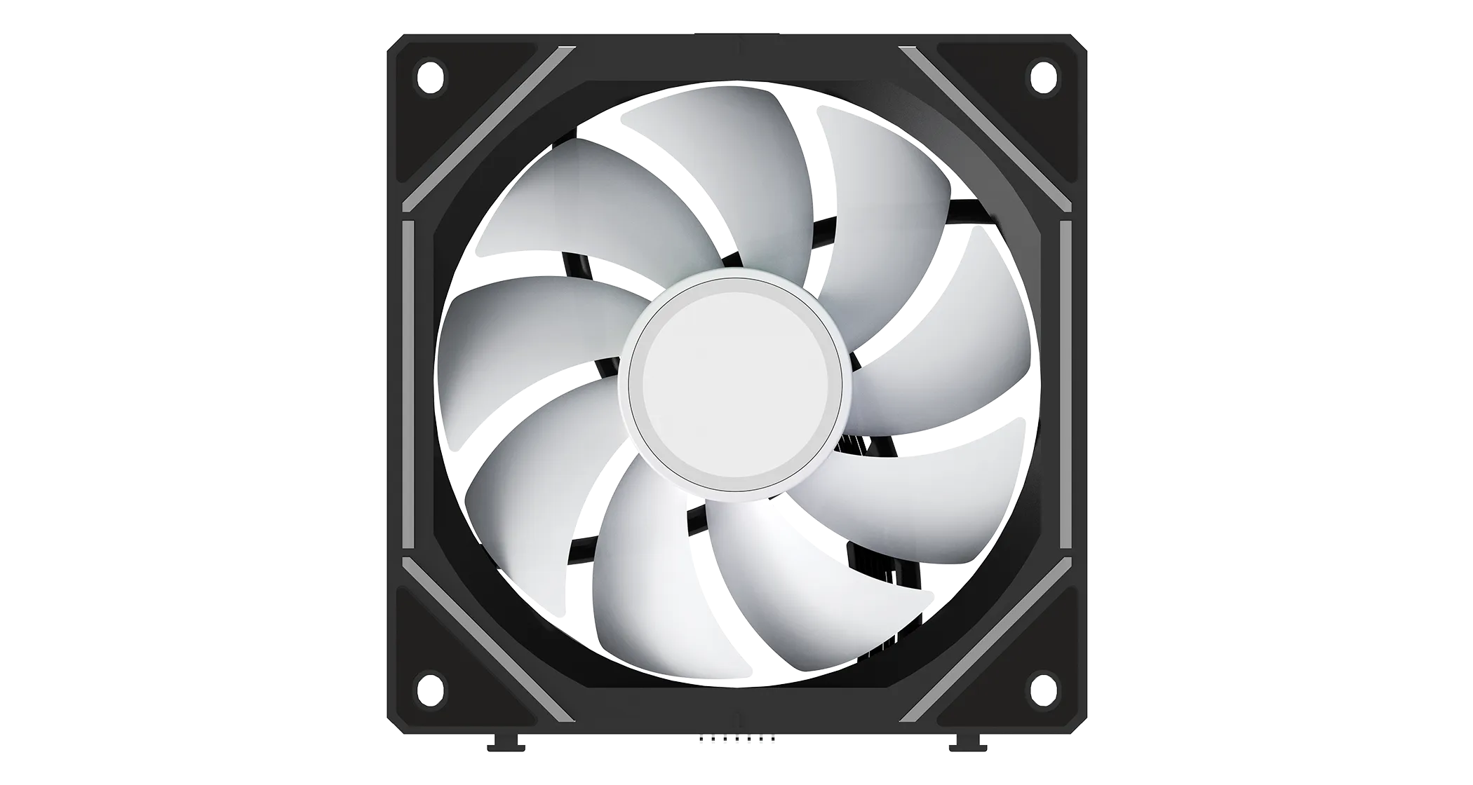 Вентилятор для корпуса Ocypus Gamma F12 UNI BK ARGB 3-IN-1 3x(123x120x25mm) 800-1800RPM 53CFM Черный — фото 4