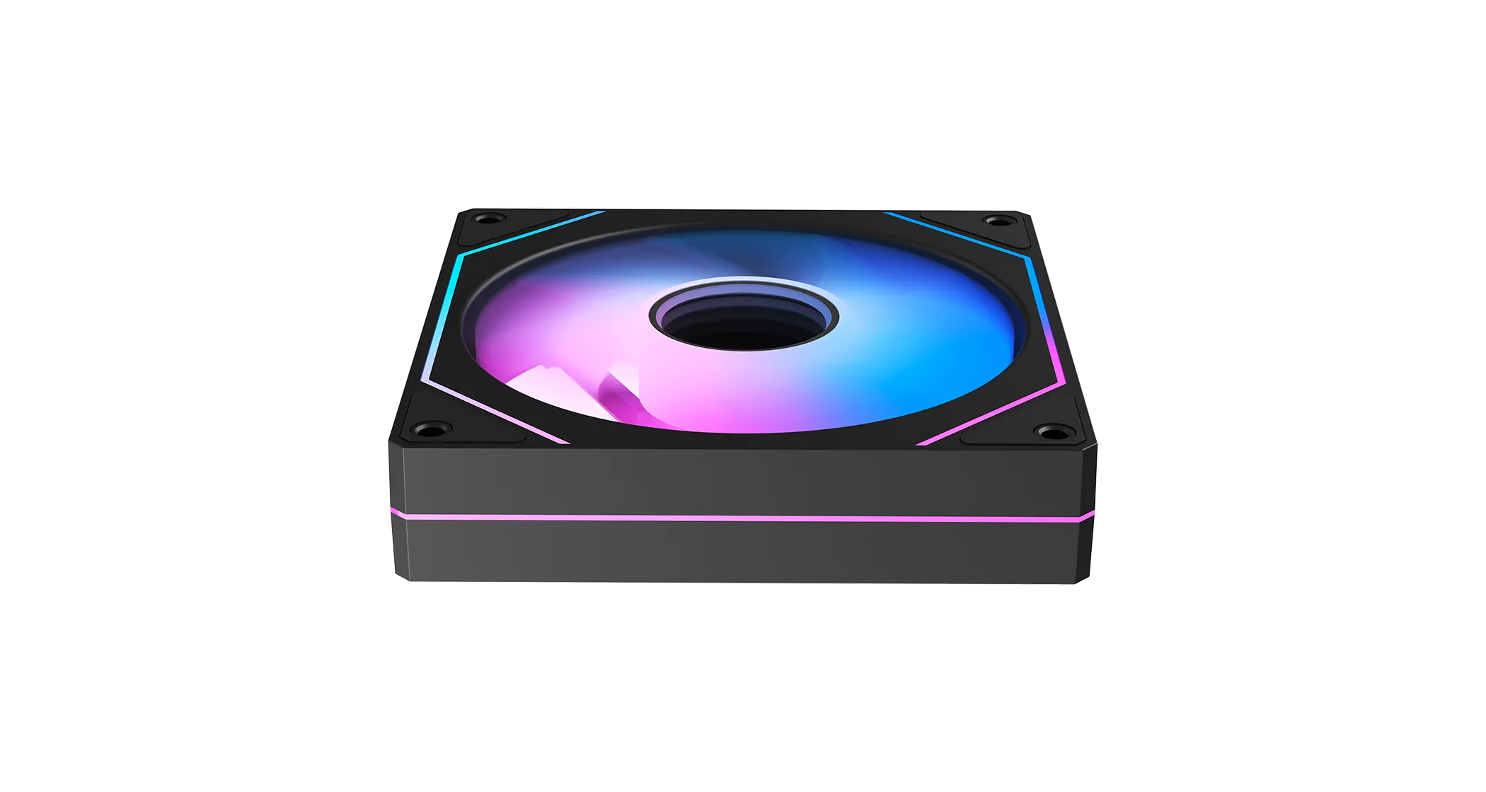 Вентилятор для корпуса Ocypus Gamma F12 BK ARGB 1x(120x120x25mm) 800-1600RPM 50CFM Черный — фото 3