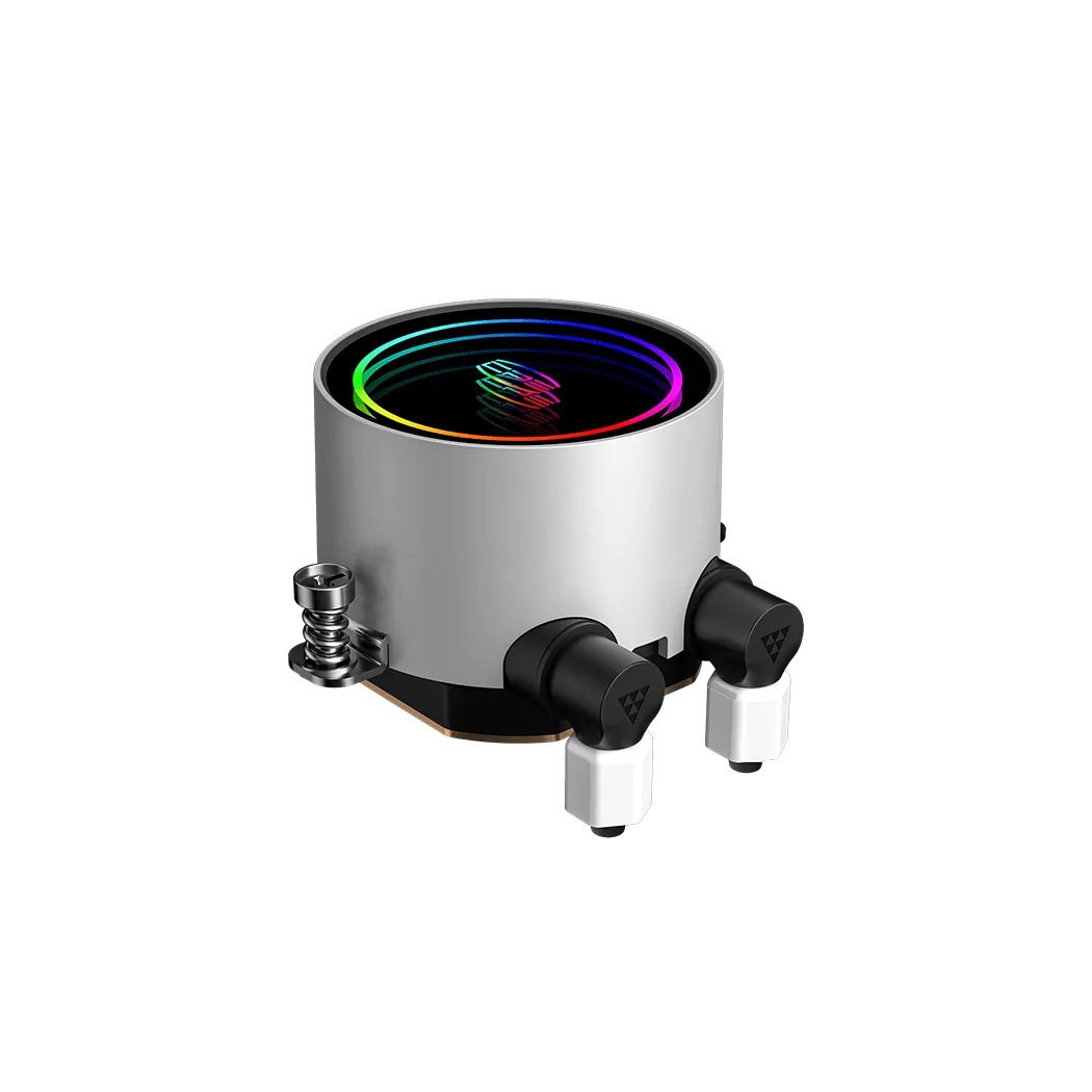 Водяное охлаждение для CPU PCCooler DA360 ARGB WH TDP 300W 115X/1200/1700/1851/20XX/AM4/AM5 Белый — фото 5