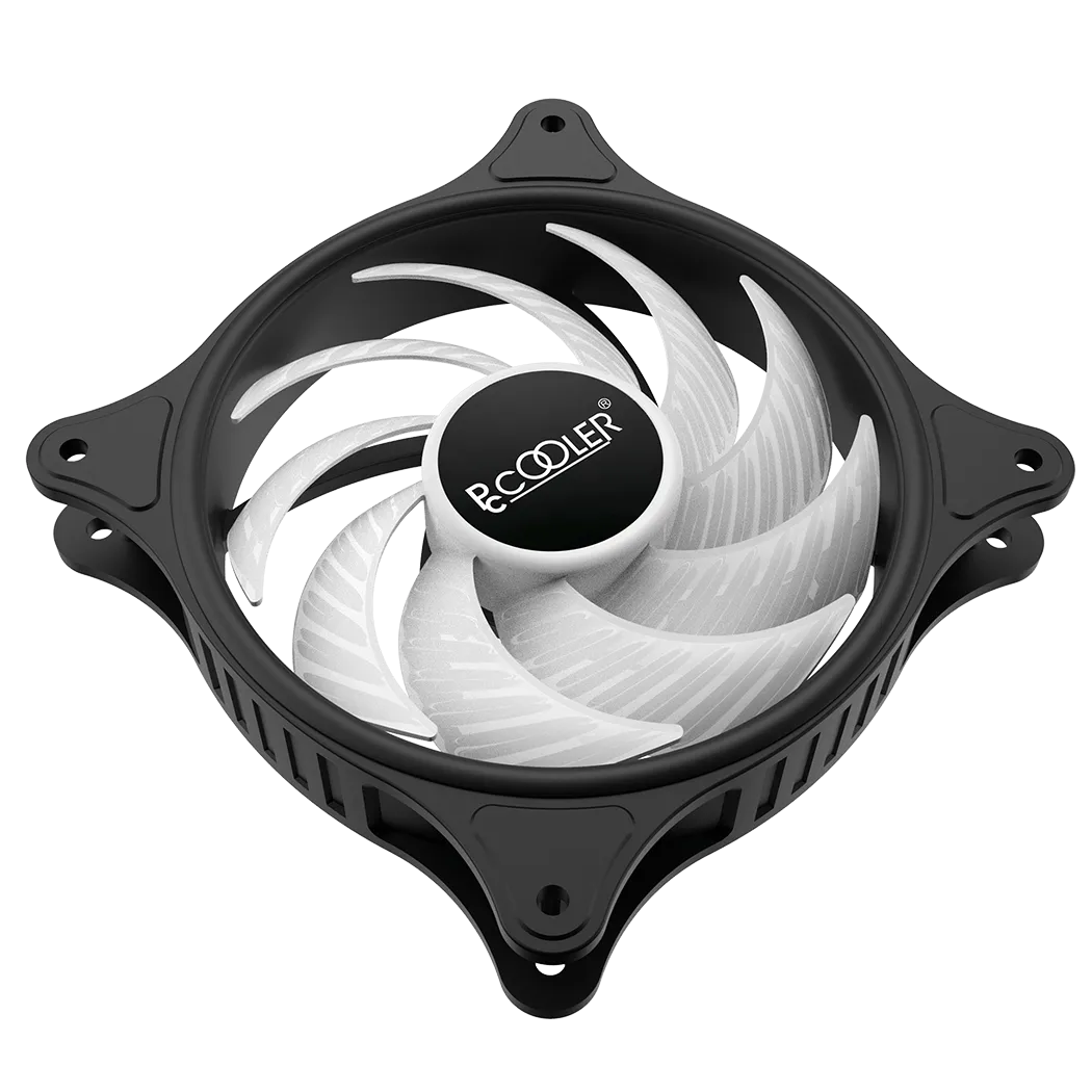 Вентилятор для корпуса PCCooler FX 120 ARGB BK 3 IN 1 3x(120x120x25mm) 1000-2000RPM 52,79CFM Black — фото 3