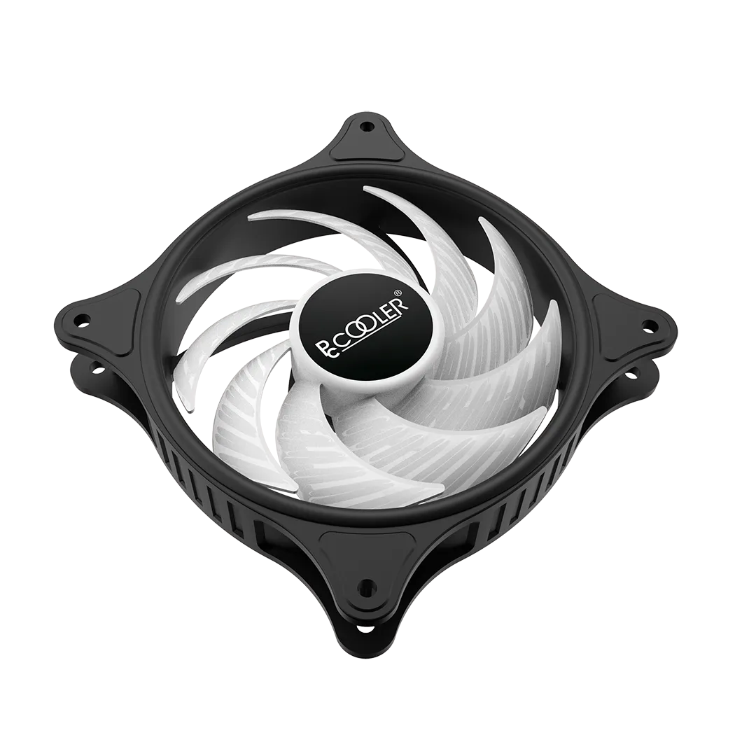 Вентилятор для корпуса PCCooler FX 120 ARGB BK 1x(120x120x25mm) 1000-2000 RPM 52,79CFM Black — фото 4