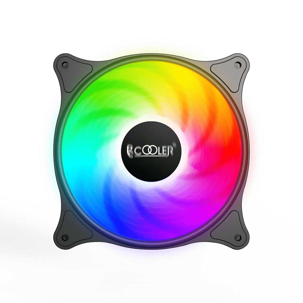 Вентилятор для корпуса PCCooler FX 120 ARGB BK 1x(120x120x25mm) 1000-2000 RPM 52,79CFM Black