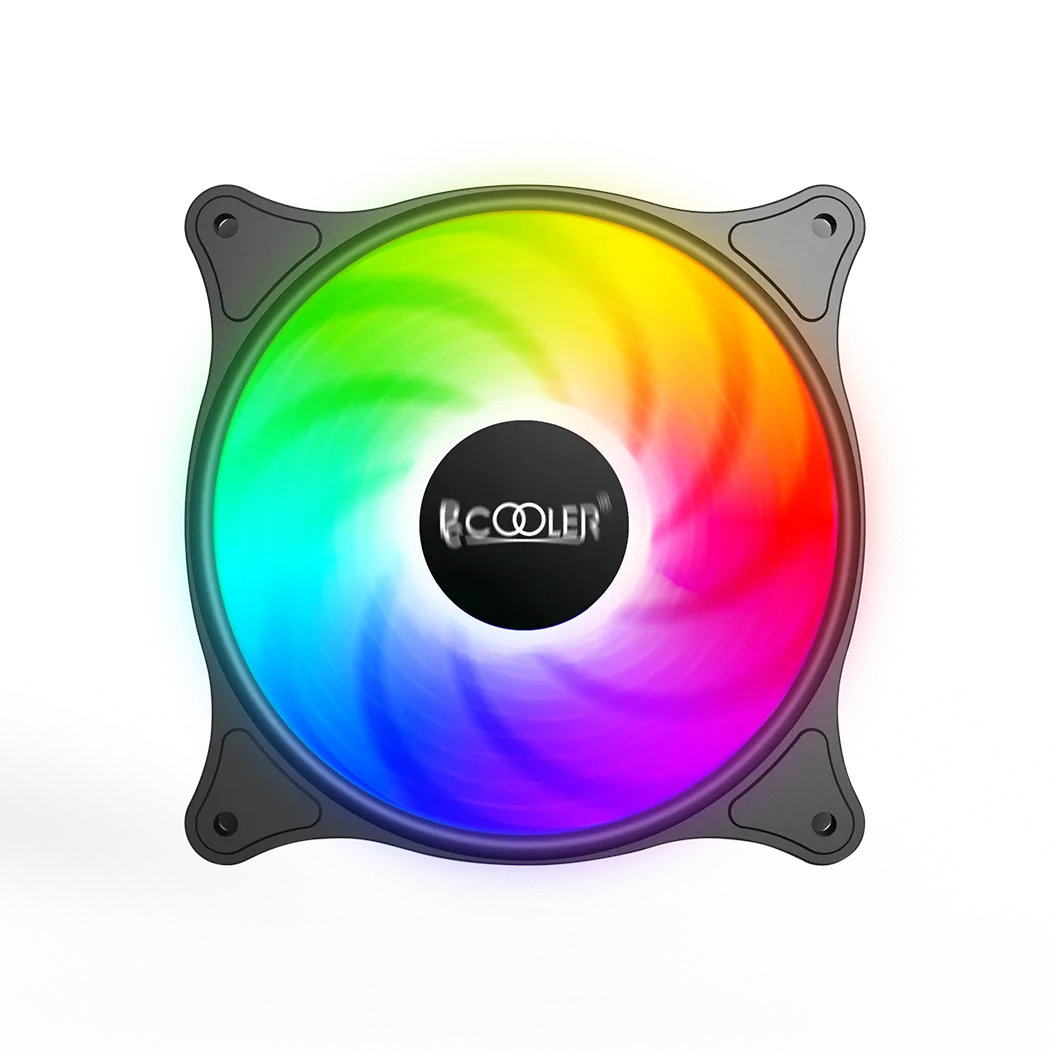 Вентилятор для корпуса PCCooler FX 120 ARGB BK 1x(120x120x25mm) 1000-2000 RPM 52,79CFM Black
