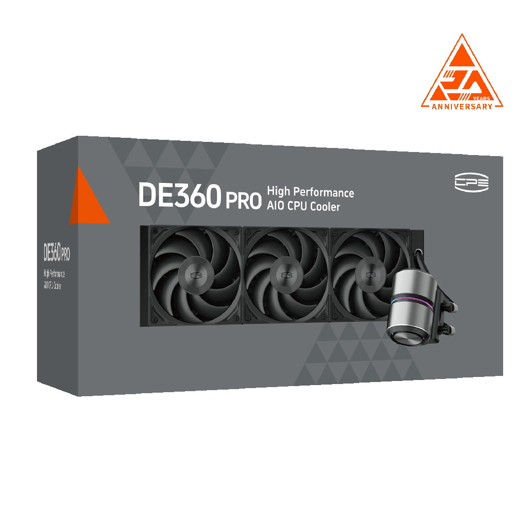 Водяное охлаждение для CPU PCCooler DE360 PRO BK TDP 300W LGA Intel/AMD Black DE360 PRO BK