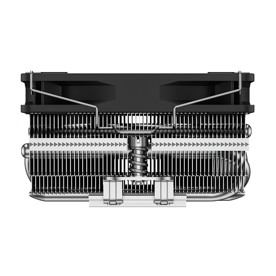 Вентилятор для процессора PCCooler RC400-53 160W 4-pin LGA1200/1700/1851/AM4/AM5 53мм