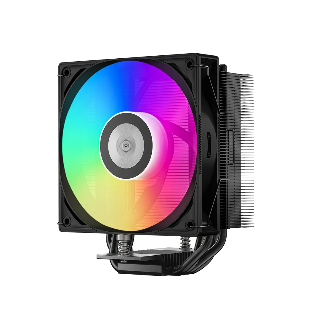 Вентилятор для процессора PCCooler RT400 ARGB BK TDP 240W 4-pin 18XX/1700/1200/AM5/AM4 Черный