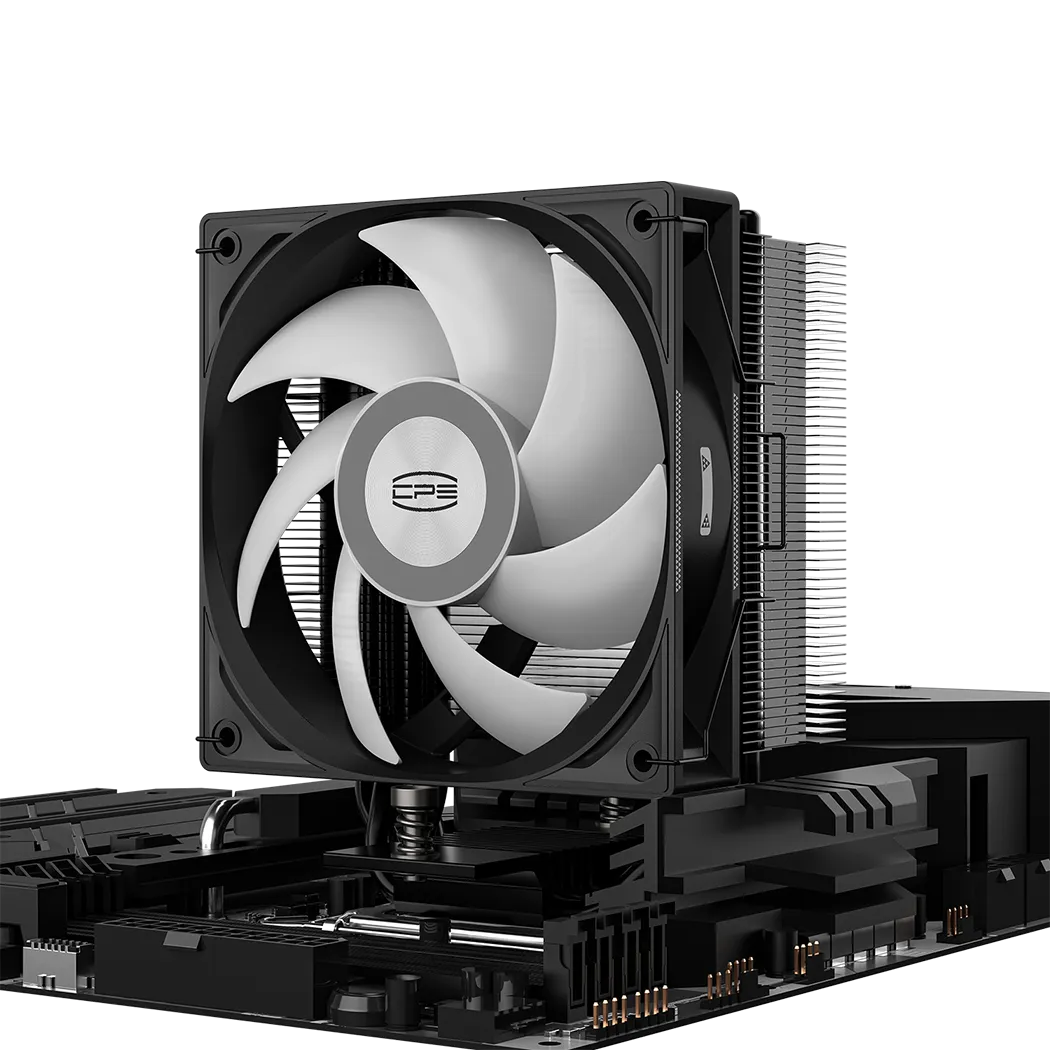 Вентилятор для процессора PCCooler RT400 ARGB BK TDP 240W 4-pin 18XX/1700/1200/AM5/AM4 Черный — фото 4