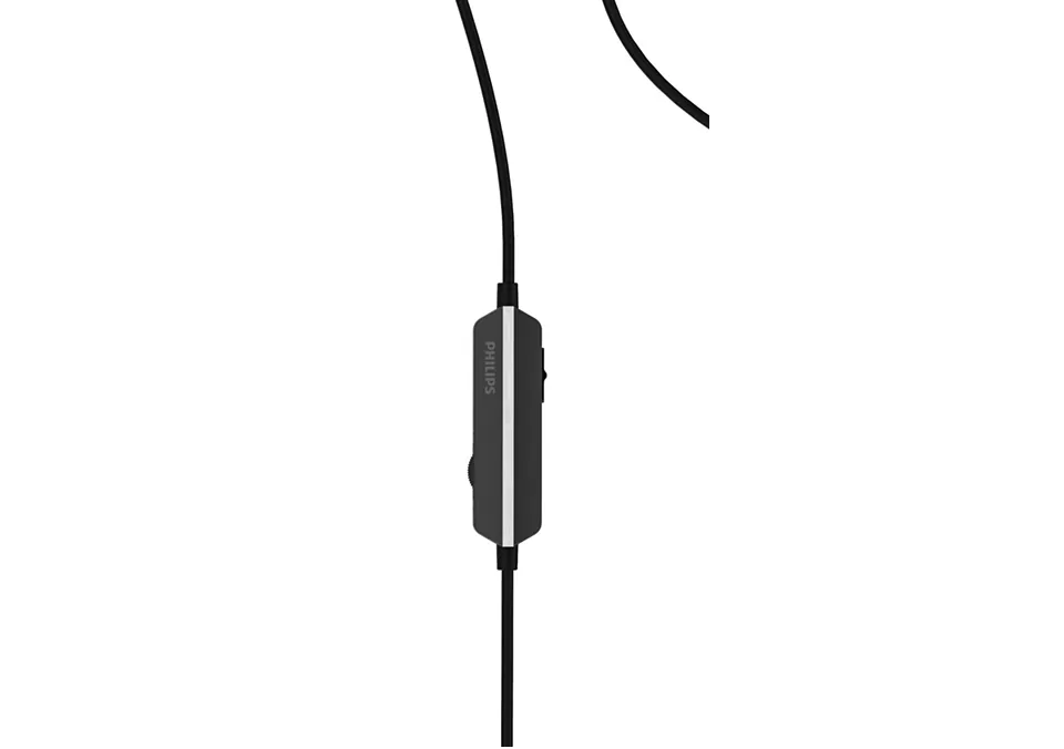 Гарнитура PHILIPS TAG4106BK/00, динамики 50 мм, 3,5mm разъем, 1,8м — фото 3