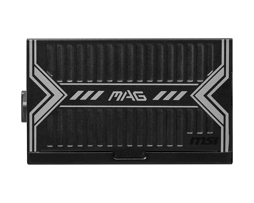Блок питания MSI  550W, MAG A550BN, Non Modular, ATX, 80+ BRONZE, КПД >85%, Fan 120mm, Черный — фото 5