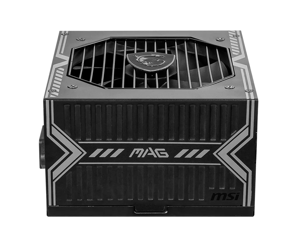 Блок питания MSI  550W, MAG A550BN, Non Modular, ATX, 80+ BRONZE, КПД >85%, Fan 120mm, Черный — фото 3
