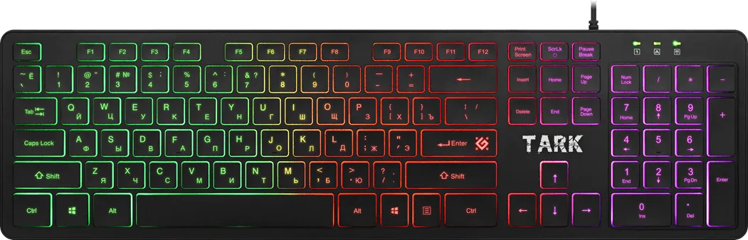 Игровой набор Defender Tark C-779,мышь+клавиатура+ковер — фото 2