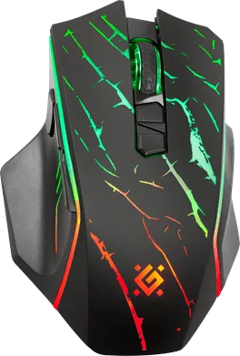 Мышь беспроводная игровая Defender Uran GM-503, RGB, 7кнопок,3200dpi — фото 4