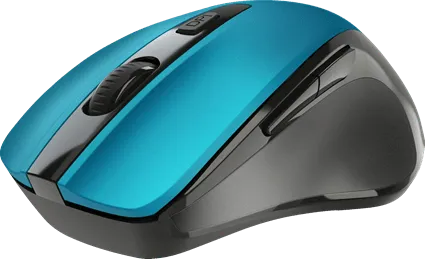 Мышь беспроводная Defender Prime MB-053 бирюзовый — фото 3