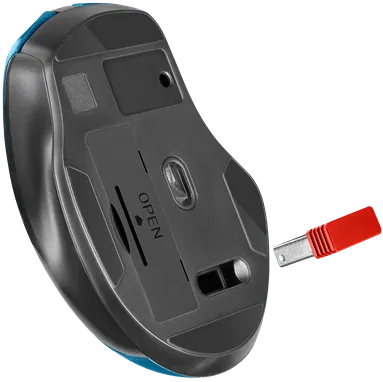 Мышь беспроводная Defender Prime MB-053 бирюзовый — фото 6
