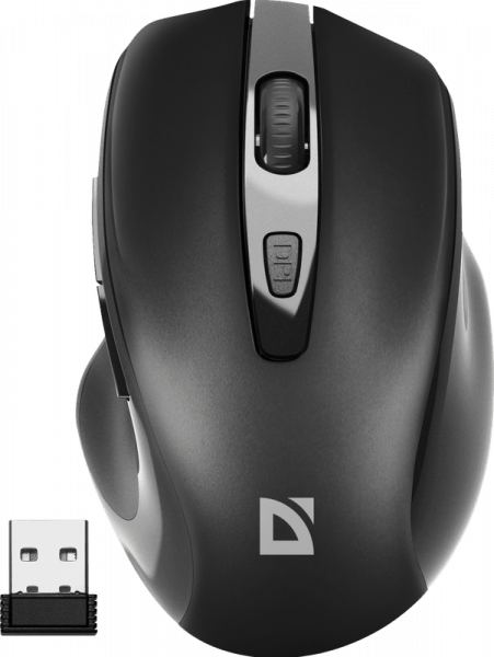 Мышь беспроводная Defender Prime MB-053 черный