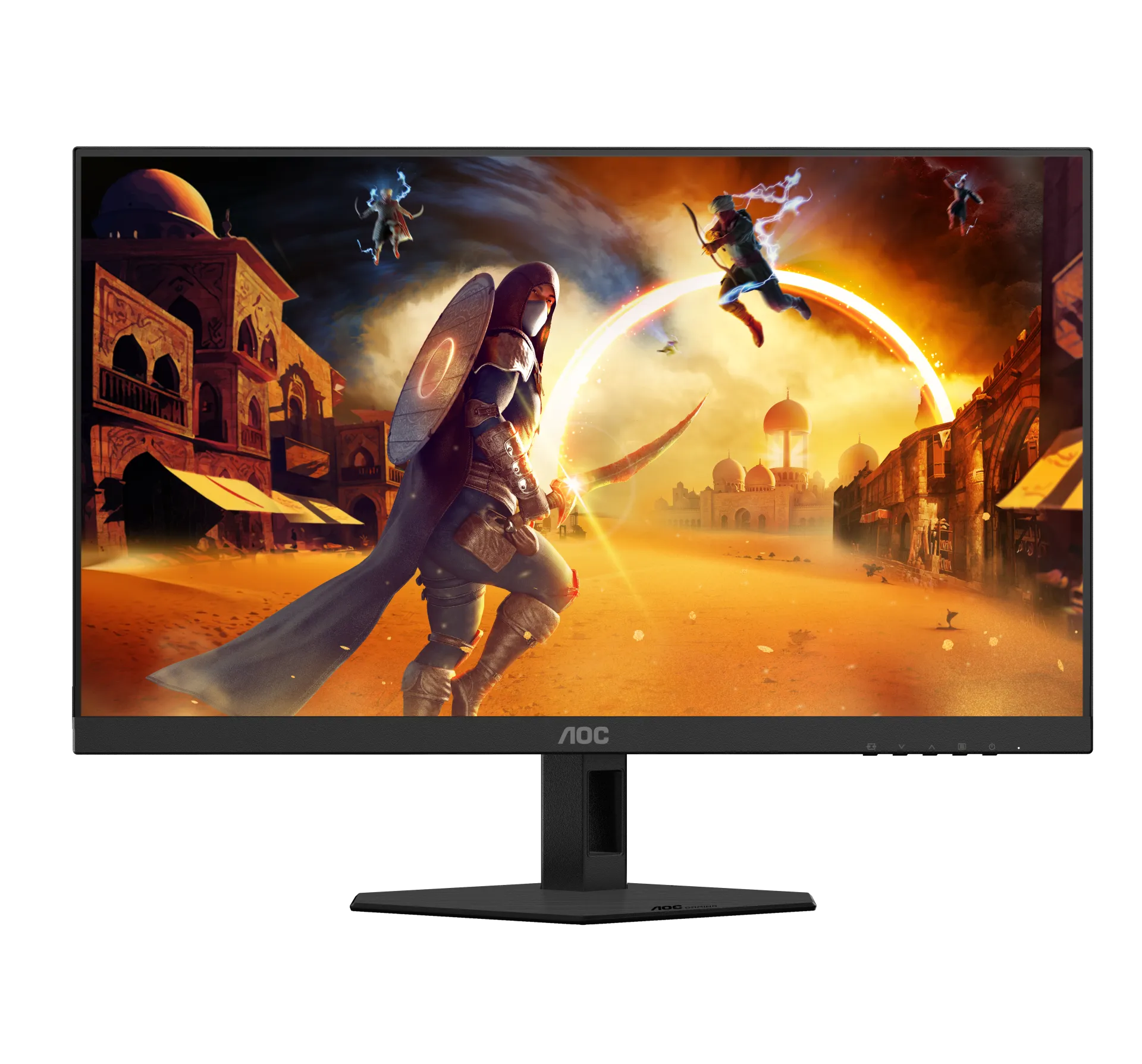 Монитор Игровой 23,8" AOC 24G4HRE/01 IPS 1920x1080 200Hz 0.5ms 300cd/m 1000:1 2xHDMI DP 2x2W Черный