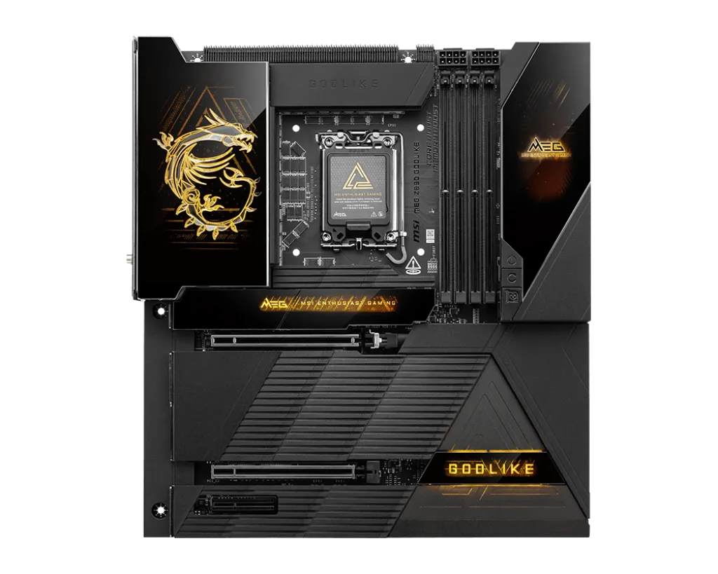 Материнская плата MSI MEG Z890 GODLIKE LGA1851 4xDDR5 4xSATA 8xM.2 USB-A 6xType-C E-ATX — фото 2