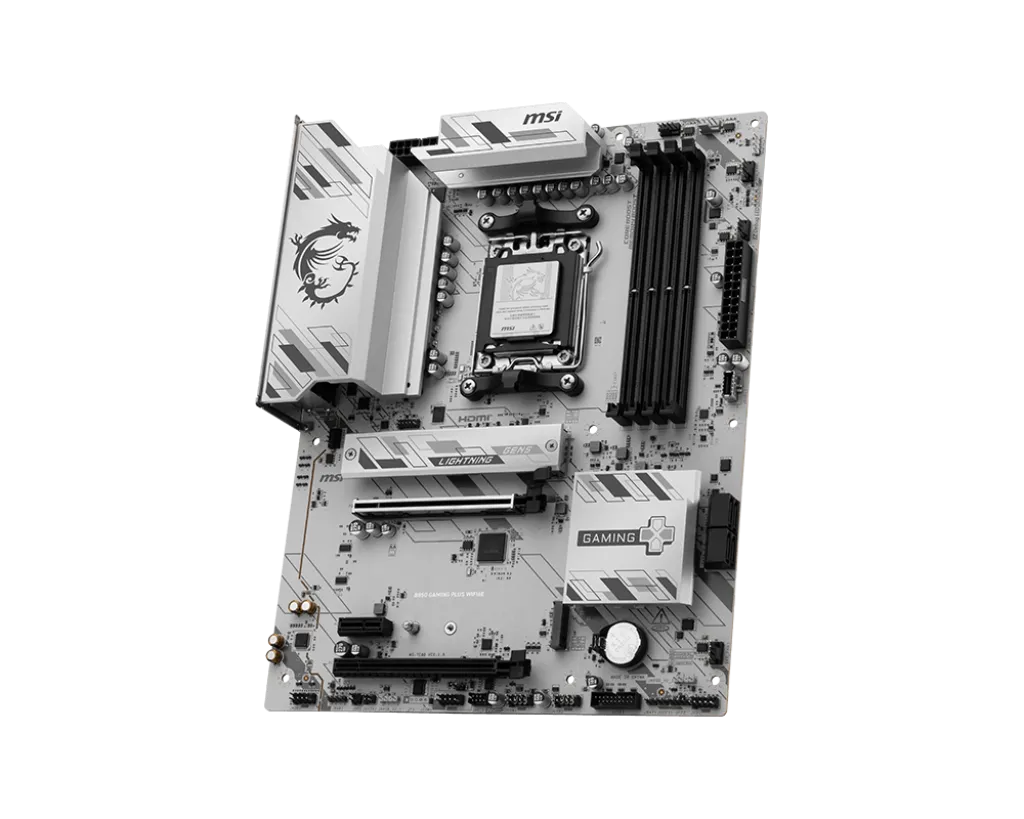 Материнская плата MSI B850 GAMING PLUS WIFI6E AM5 4xDDR5 4xSATA3 RAID 2xM.2 DP HDMI 2xType-C ATX — фото 3