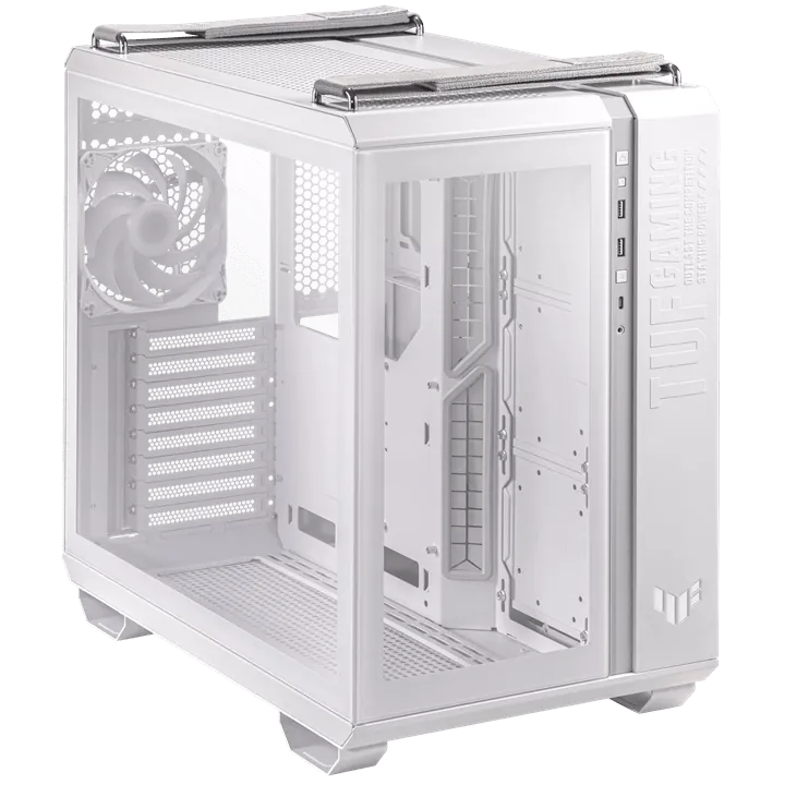 Корпус ASUS TUF Gaming GT502 PLUS TG ARGB WHITE ATX/mATX/mITX GT502 PLUS/WHT/TG// — фото 10