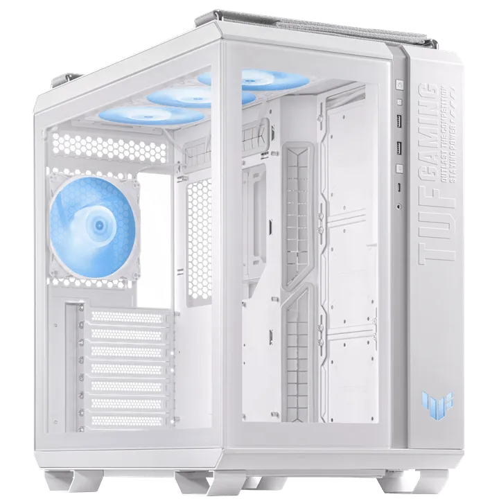 Корпус ASUS TUF Gaming GT502 PLUS TG ARGB WHITE ATX/mATX/mITX GT502 PLUS/WHT/TG//