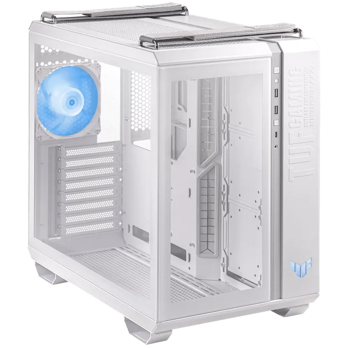 Корпус ASUS TUF Gaming GT502 PLUS TG ARGB WHITE ATX/mATX/mITX GT502 PLUS/WHT/TG// — фото 9