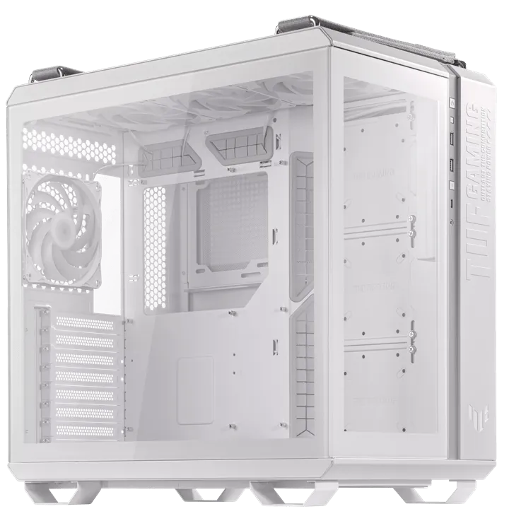 Корпус ASUS TUF Gaming GT502 PLUS TG ARGB WHITE ATX/mATX/mITX GT502 PLUS/WHT/TG// — фото 4