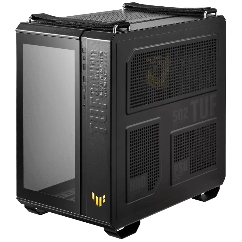 Корпус ASUS TUF Gaming GT502 PLUS TG ARGB BLACK ATX/mATX/mITX GT502 PLUS/BLK/TG// — фото 2