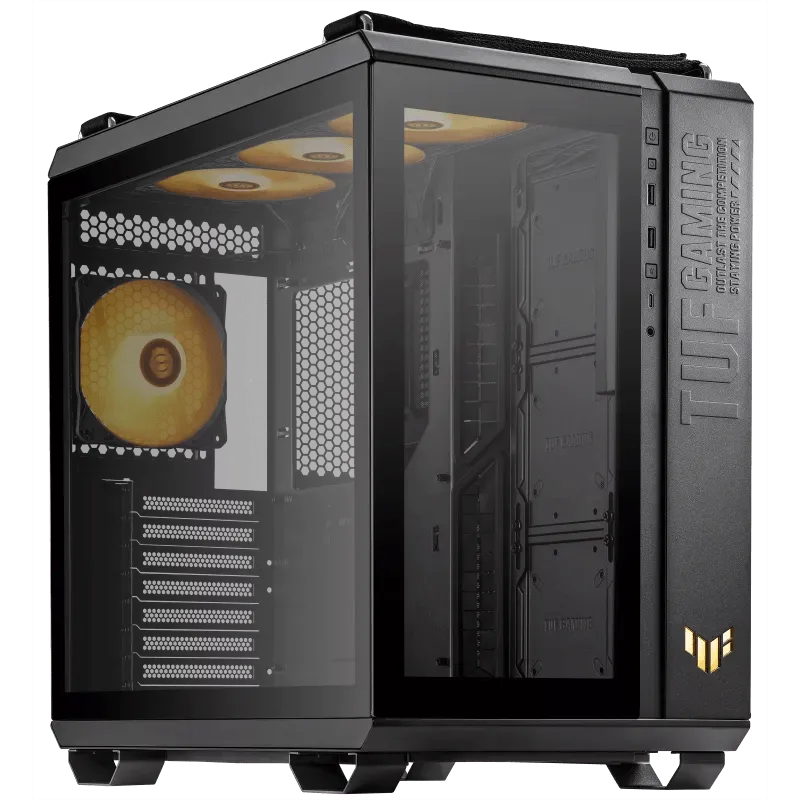 Корпус ASUS TUF Gaming GT502 PLUS TG ARGB BLACK ATX/mATX/mITX GT502 PLUS/BLK/TG//