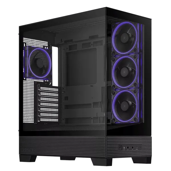Корпус ASUS A31 PLUS TG ARGB BLACK Micro-ATX/Mini-ITX A31 PLUS/BK/TG/ARGB// — фото 3