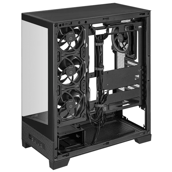Корпус ASUS A31 PLUS TG ARGB BLACK Micro-ATX/Mini-ITX A31 PLUS/BK/TG/ARGB// — фото 11