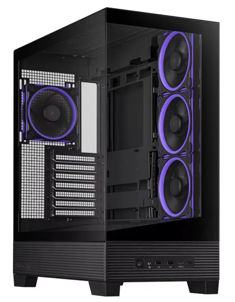 Корпус ASUS A31 PLUS TG ARGB BLACK Micro-ATX/Mini-ITX A31 PLUS/BK/TG/ARGB//