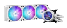 Водяное охлаждение CPU Asus ROG STRIX LC III 360 ARGB LCD WHT, 3x120mm