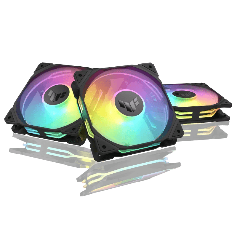 Вентилятор для корпуса ASUS TUF GAMING TR120 FAN ARGB BLACK 3IN1 120x120x28 AuraSync TR120-1/BK/3 IN