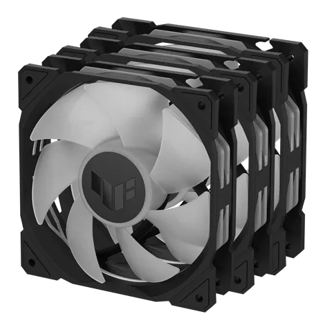Вентилятор для корпуса ASUS TUF GAMING TR120 FAN ARGB BLACK 3IN1 120x120x28 AuraSync TR120-1/BK/3 IN — фото 6