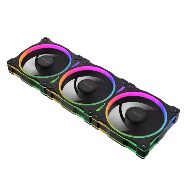 Вентилятор для корпуса ASUS PRIME MR120 FAN ARGB BLACK 3IN1 120x120x28 MR120-1/BK/3 IN 1// — фото 2