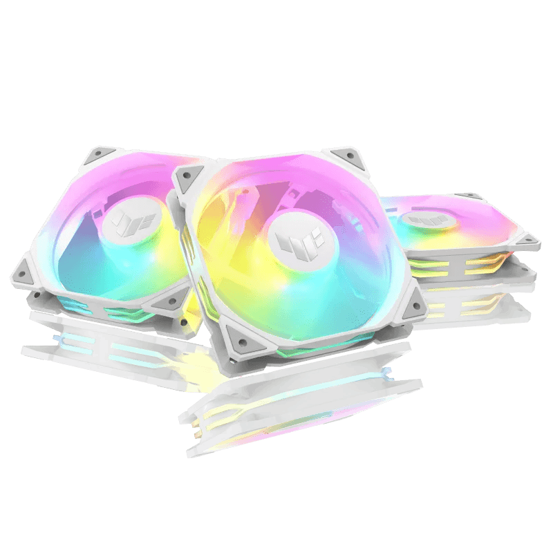 Вентилятор для корпуса ASUS TUF GAMING TR120 FAN ARGB REVERSE WHITE 3IN1 120x120x28 TR120-1R/WT/REV/