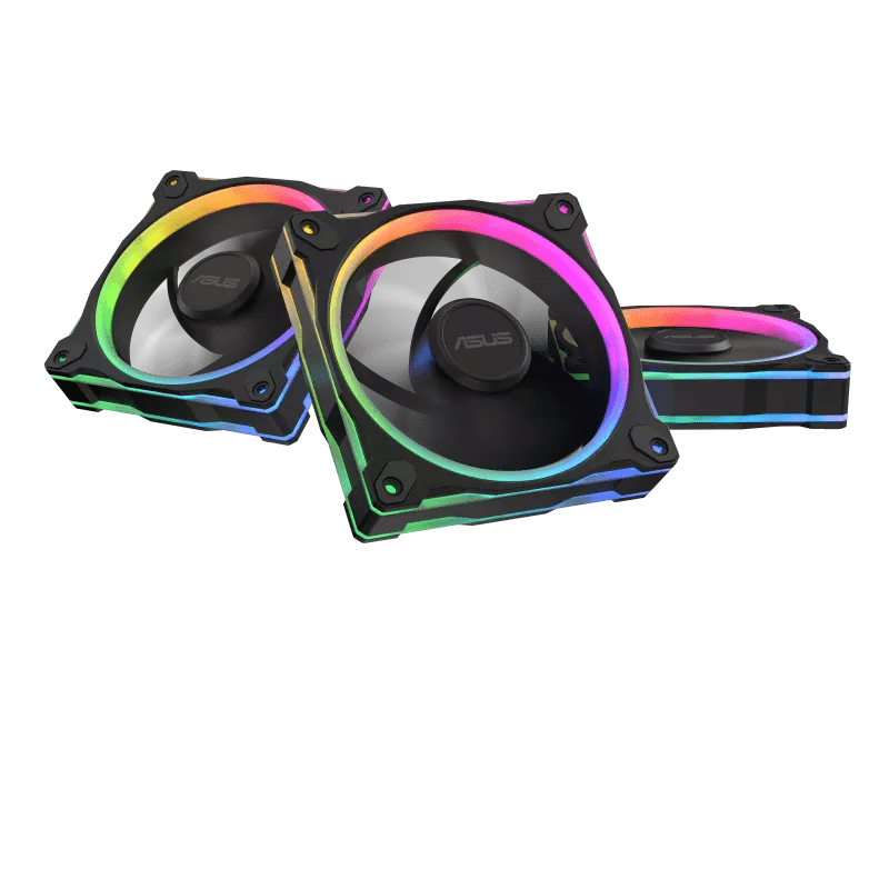 Вентилятор для корпуса ASUS PRIME MR120 FAN ARGB REVERSE BLACK 3IN1 120x120x28 MR120-1R/BK/3 IN 1//