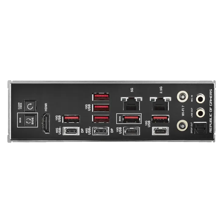 Материнская плата ASUS ROG CROSSHAIR X870E HERO AM5 4xDDR5 4xSATA Raid 4xM.2 10xUSB ATX — фото 9