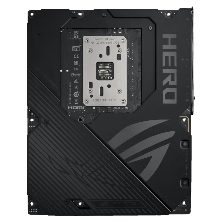 Материнская плата ASUS ROG CROSSHAIR X870E HERO AM5 4xDDR5 4xSATA Raid 4xM.2 10xUSB ATX — фото 10
